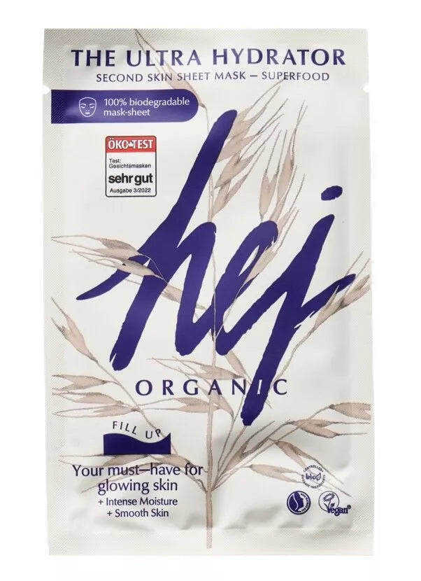 HEJ ORGANIC The Ultra Hydrator Sheet Mask 1 Stück