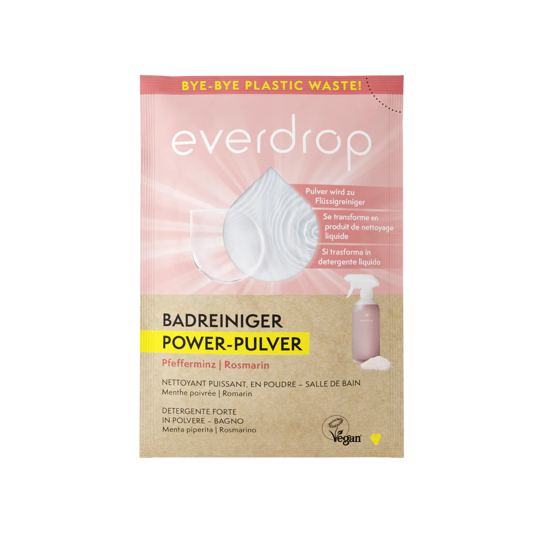 everdrop Badreiniger Power-Pulver