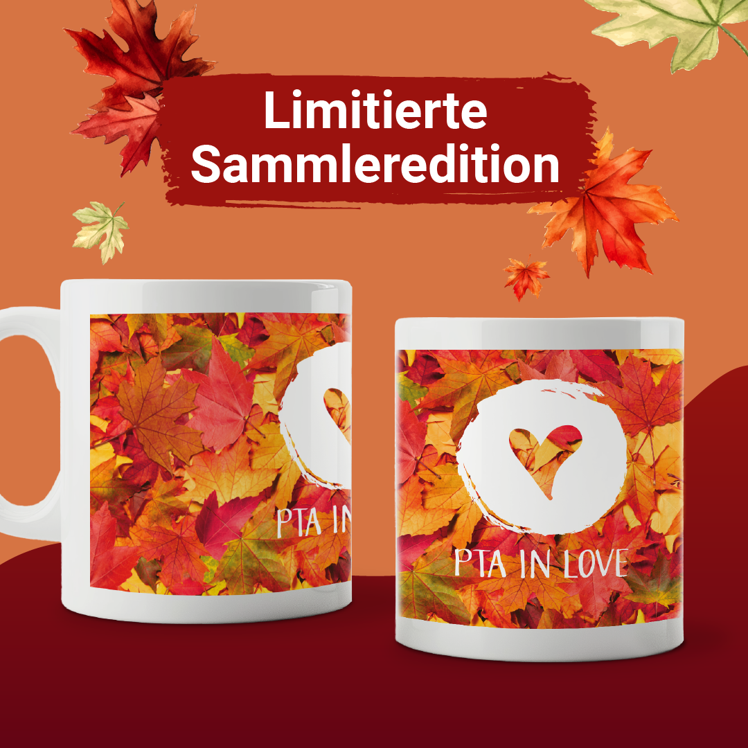 PTA IN LOVE - Kaffeetasse Herbst