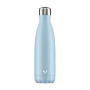 Pastel blue Trinkflasche