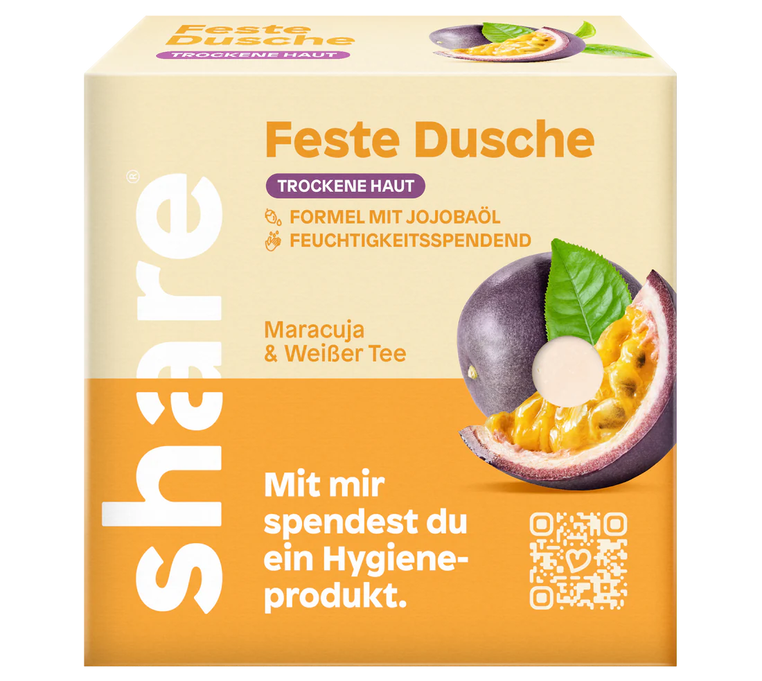 share Feste Dusche Maracuja & Weißer Tee