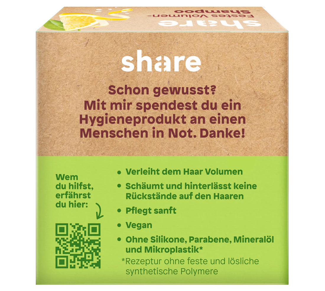 share Festes Shampoo  Zitrone & Meersalz