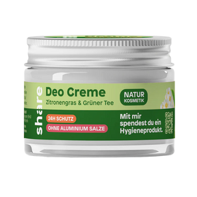 share Deocreme Zitronengras & grüner Tee 50ml