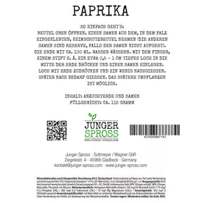 Danke (Paprika Anzuchtset)