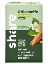 share Stückseife Sandelholz & Jasmin