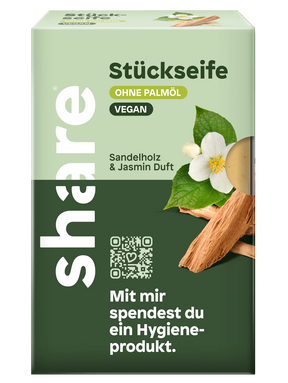 share Stückseife Sandelholz & Jasmin