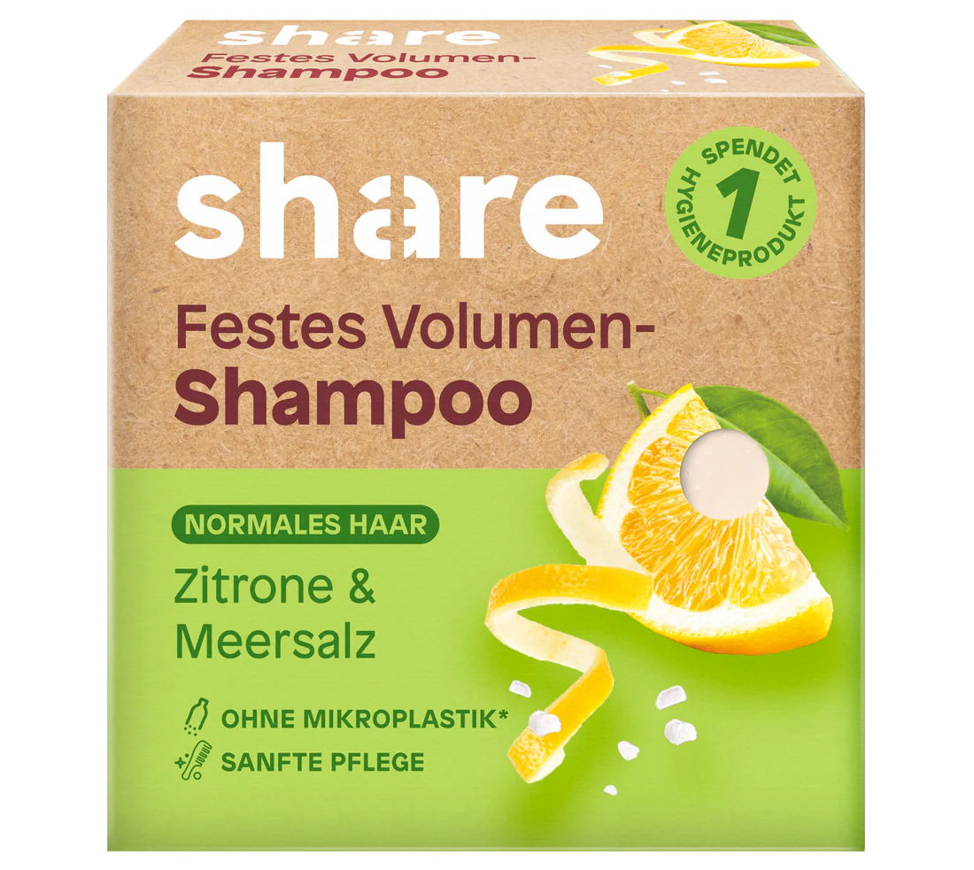 share Festes Shampoo  Zitrone & Meersalz