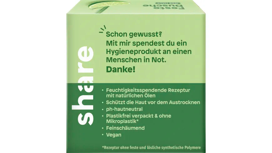 share Feste Dusche  Limette & Zitronengras