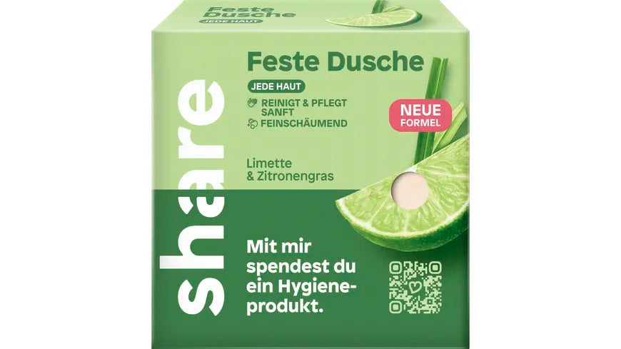 share Feste Dusche  Limette & Zitronengras