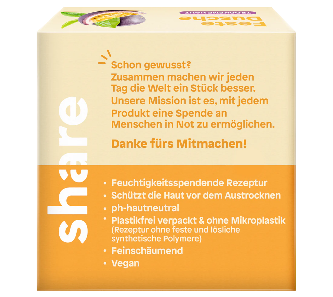 share Feste Dusche Maracuja & Weißer Tee