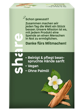 share Stückseife Sandelholz & Jasmin