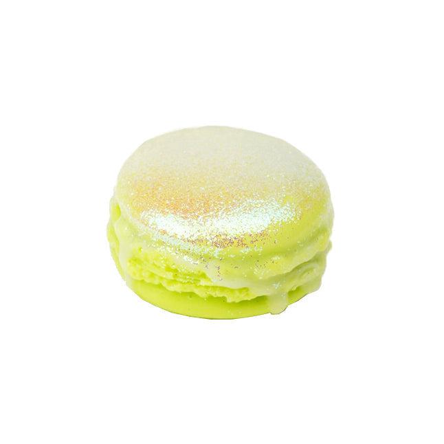 Seife Macaron Hellgrün Glitzer-Seife-Madame Marchand-LAPONDO